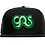 Thumbnail: GAS Trucker Hat Black Yellow/Gold Logo