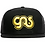 Thumbnail: GAS Trucker Hat Black Red  Logo