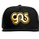 Thumbnail: GAS Trucker Hat Black Yellow/Gold Logo