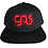 Thumbnail: GAS Snapback hat navy and silver logo